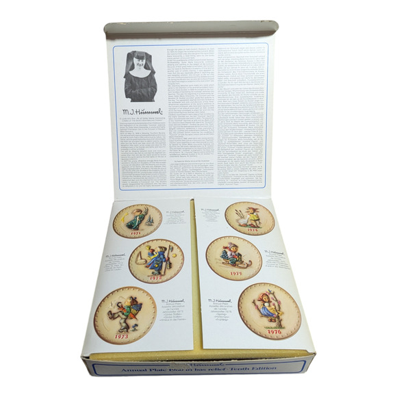M.J. Hummel Annual Plates Collector Series 1980 Goebel - Picture 8 of 10
